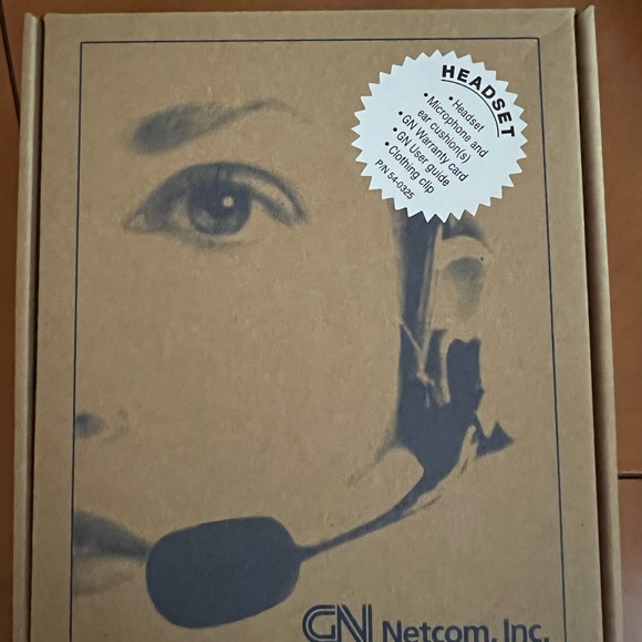 *HP* 🎉 🆕 GN Netcom 2225 Omega Noise Cancelling Binaural Headset - Picture 7 of 8